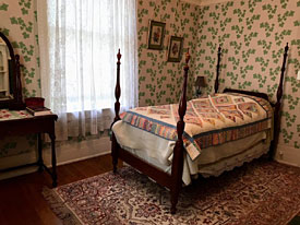 Bedroom at The Jones Mansion
