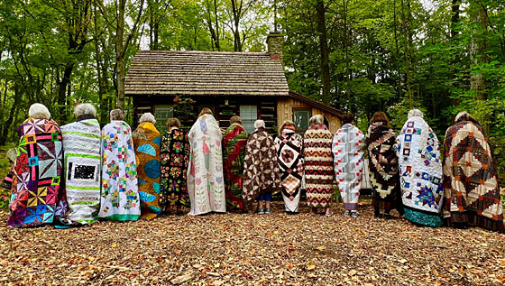 The Clearing - Students Finished Quilts